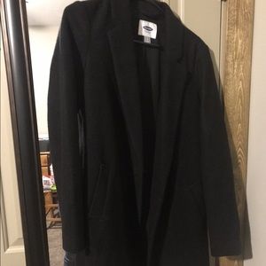 Black Wool Coat